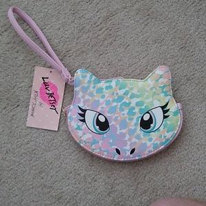 Betsey Johnson Bat Cat wristlet